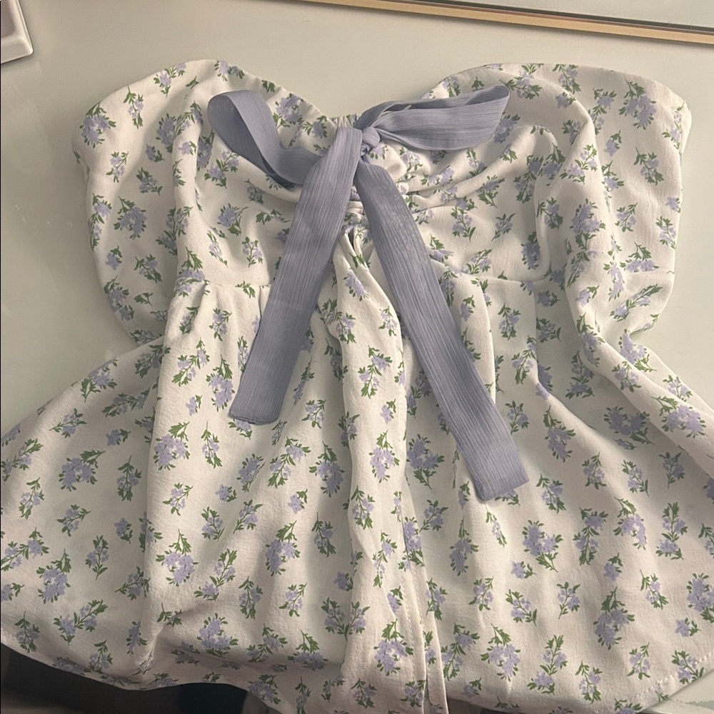 RSQ Floral Tunic with Lavender Accents